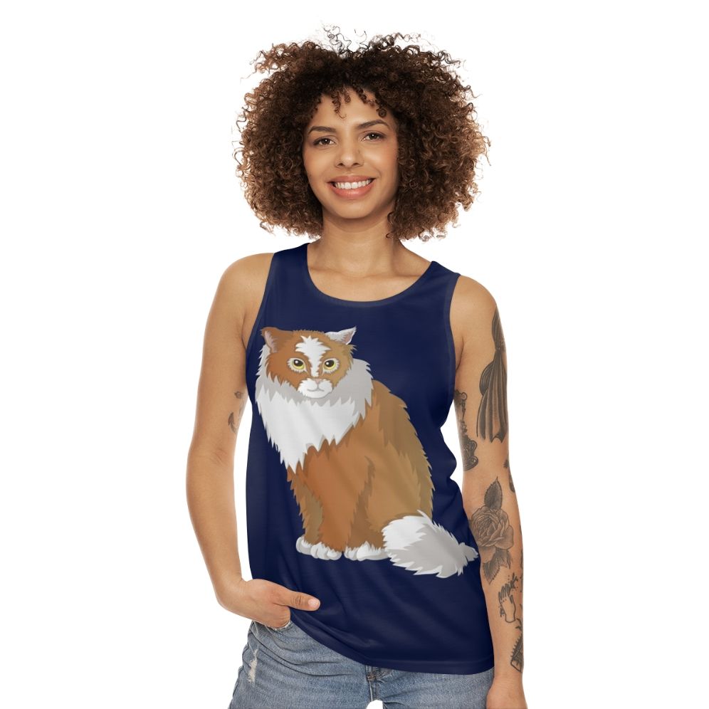 Legendary Burmese Cat Unisex Tank Top - women