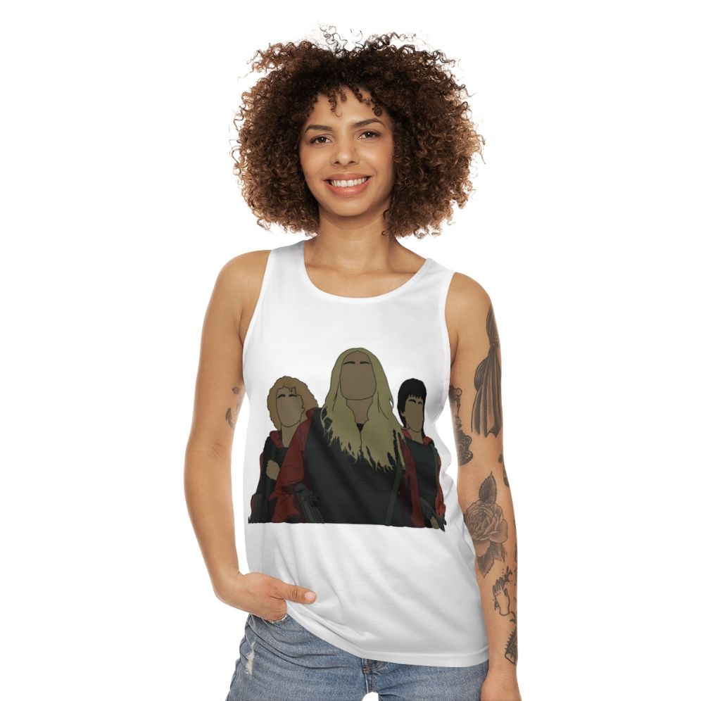 Money Heist Netflix Series Unisex Tank Top - women