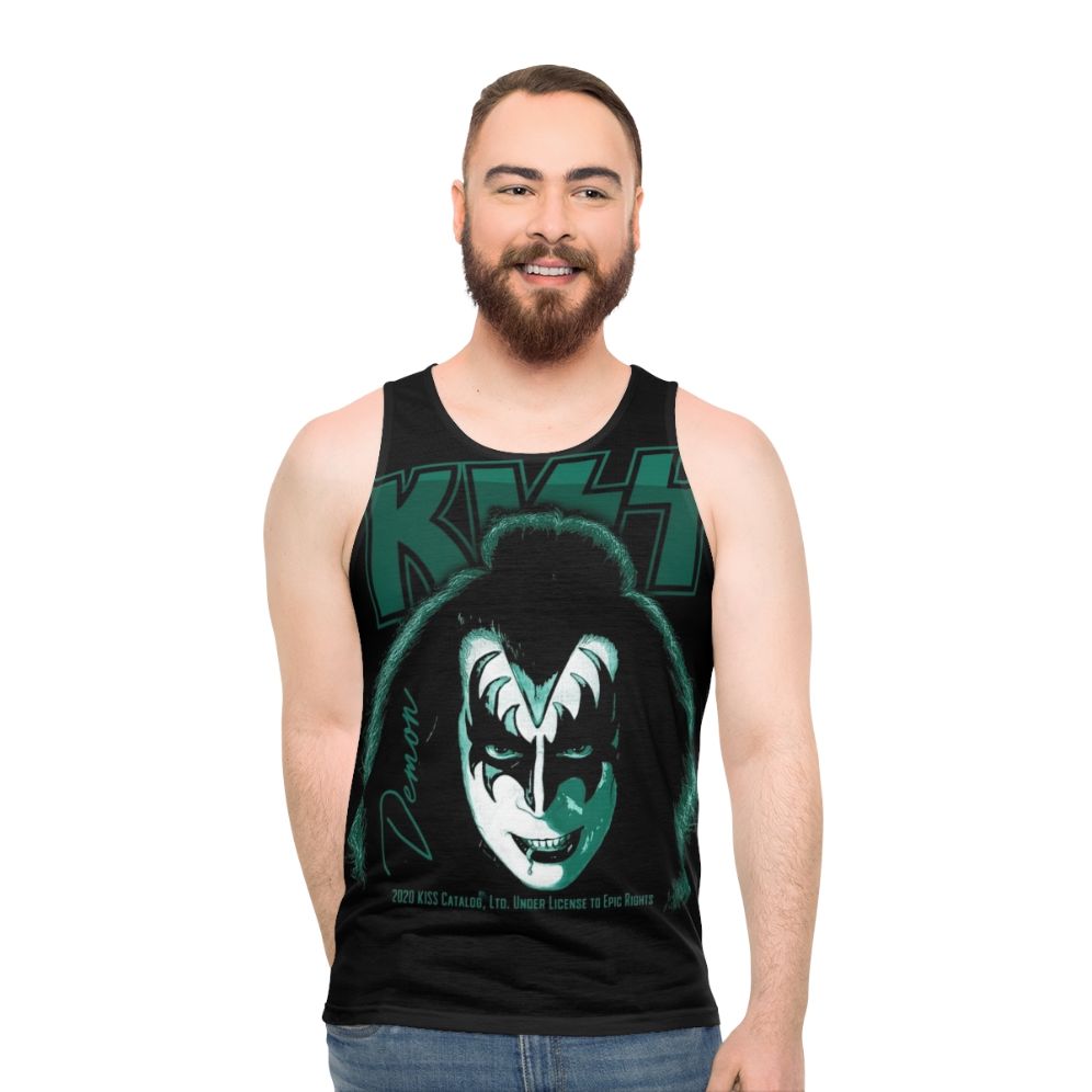 Demon Kiss Rock Band Unisex Tank Top - men