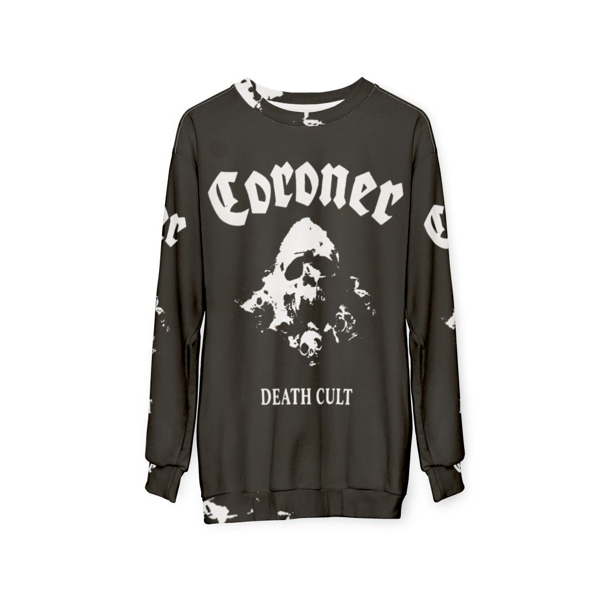 Coroner Band Heavy Metal Sweatshirt - hanging