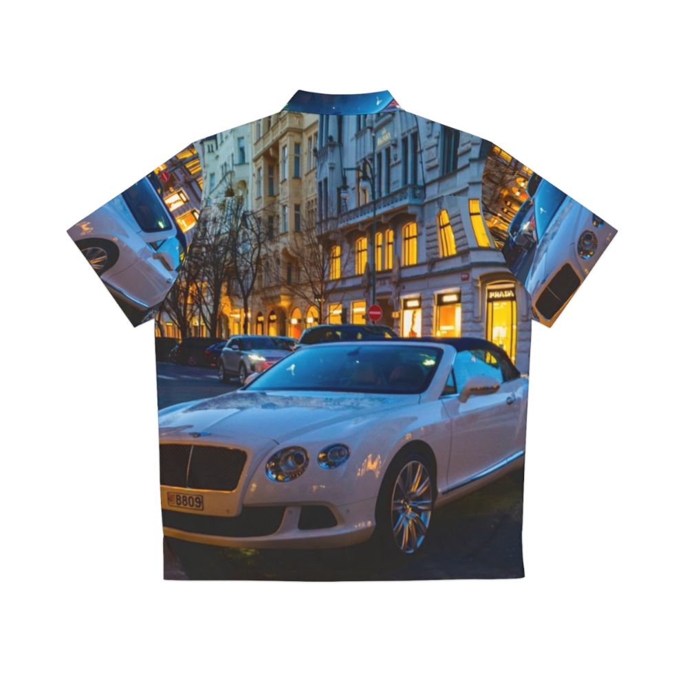 Bentley Continental GT C Hawaiian Shirt featuring a sports car design - Back