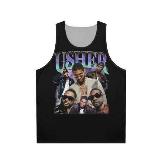 Usher Retro Unisex Tank Top