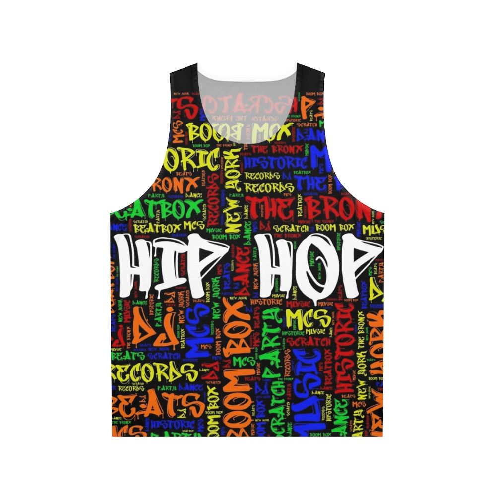 Hip hop music 50th anniversary unisex tank top