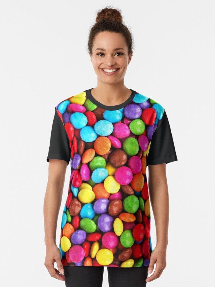 Smarties graphic t-shirt with Mama Marianne and Tobias design - Women