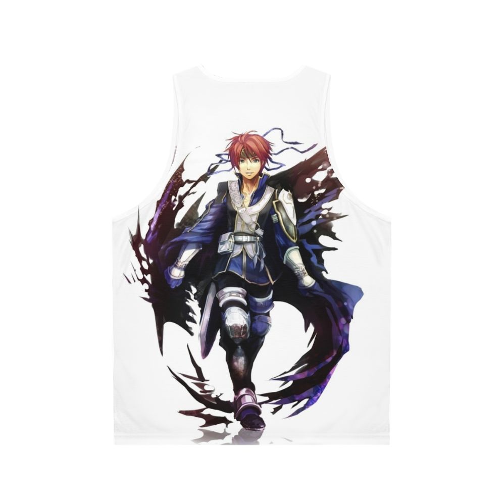 Roy Fire Emblem gaming unisex tank top - Back