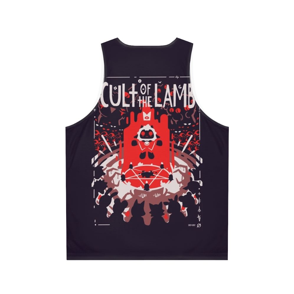 Cult of the Lamb unisex tank top - Back