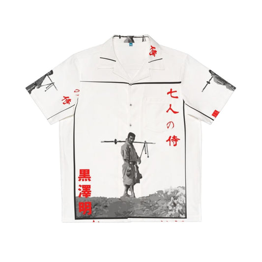 7 Samurai Hawaiian Shirt - Classic Japanese Film Inspired Aloha Wear