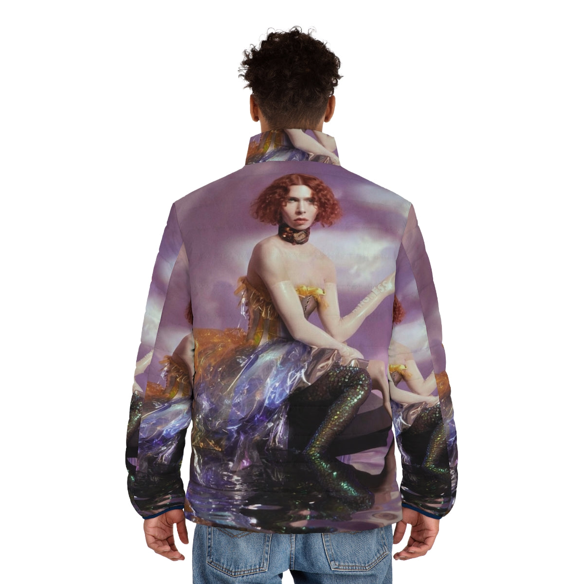 Sophiemsmsmsm Puffer Jacket - A stylish outerwear piece honoring the legacy of the acclaimed PC Music artist - men back