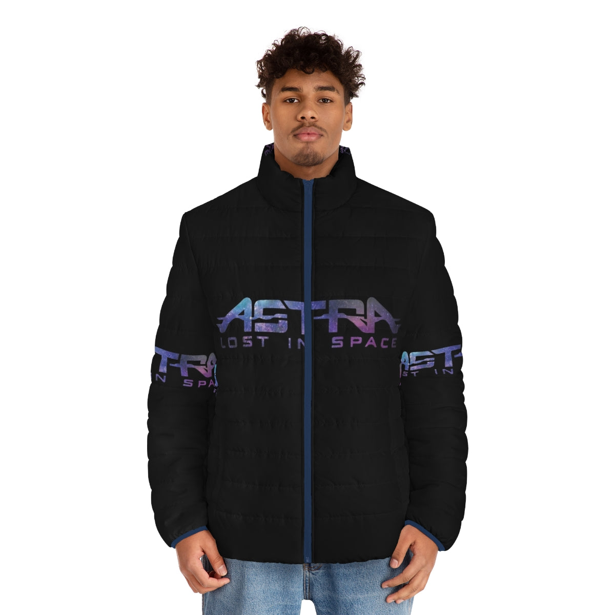 Astra Puffer Jacket - Kanata no Astra Inspired Outerwear - men front