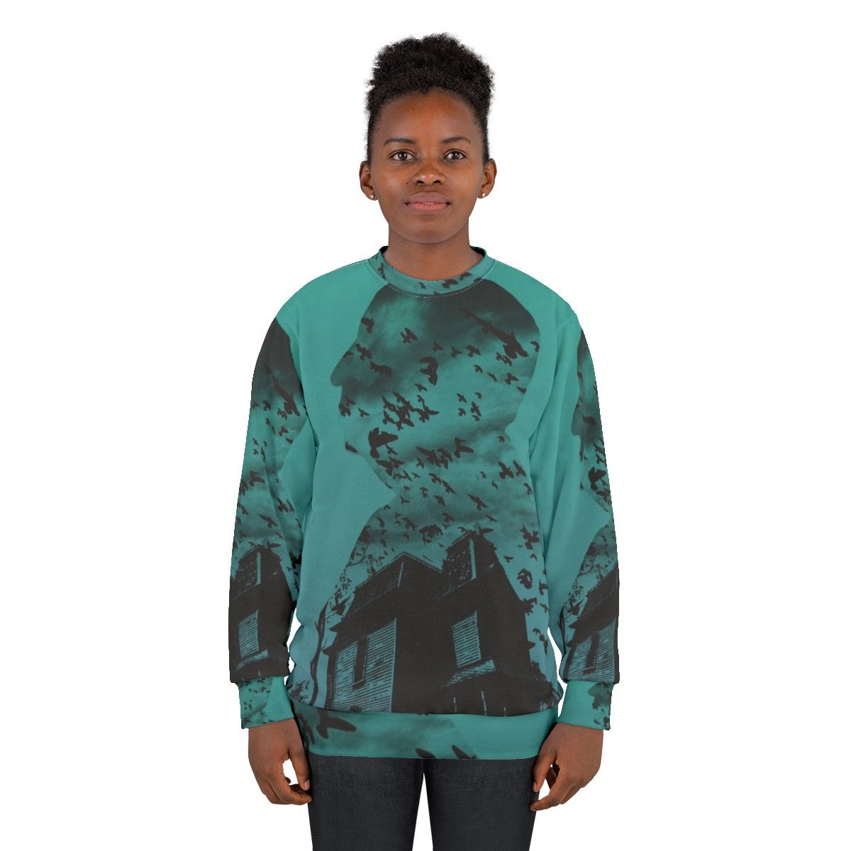 Alfred Hitchcock Psycho Gradient Sweatshirt - women