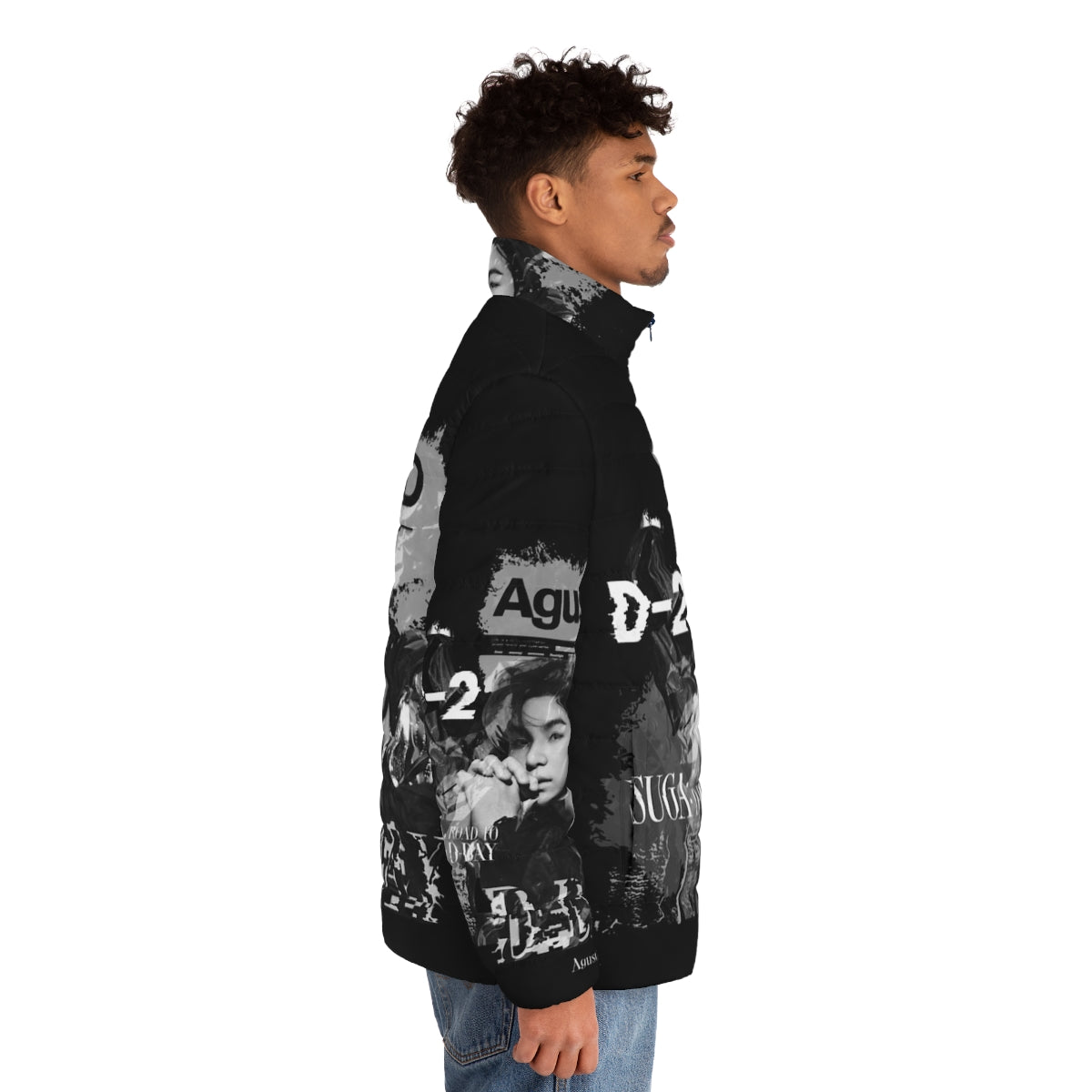 Agust D Concert Tour Suga BTS Puffer Jacket - men side right