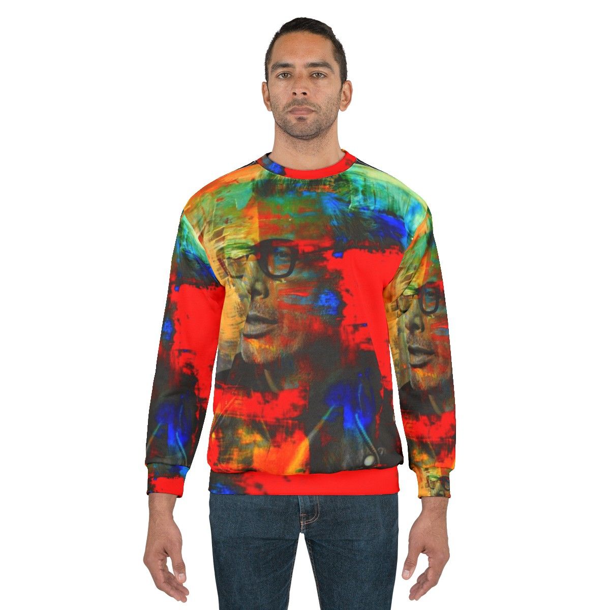 Jeff Goldblum Portrait Sweatshirt - men