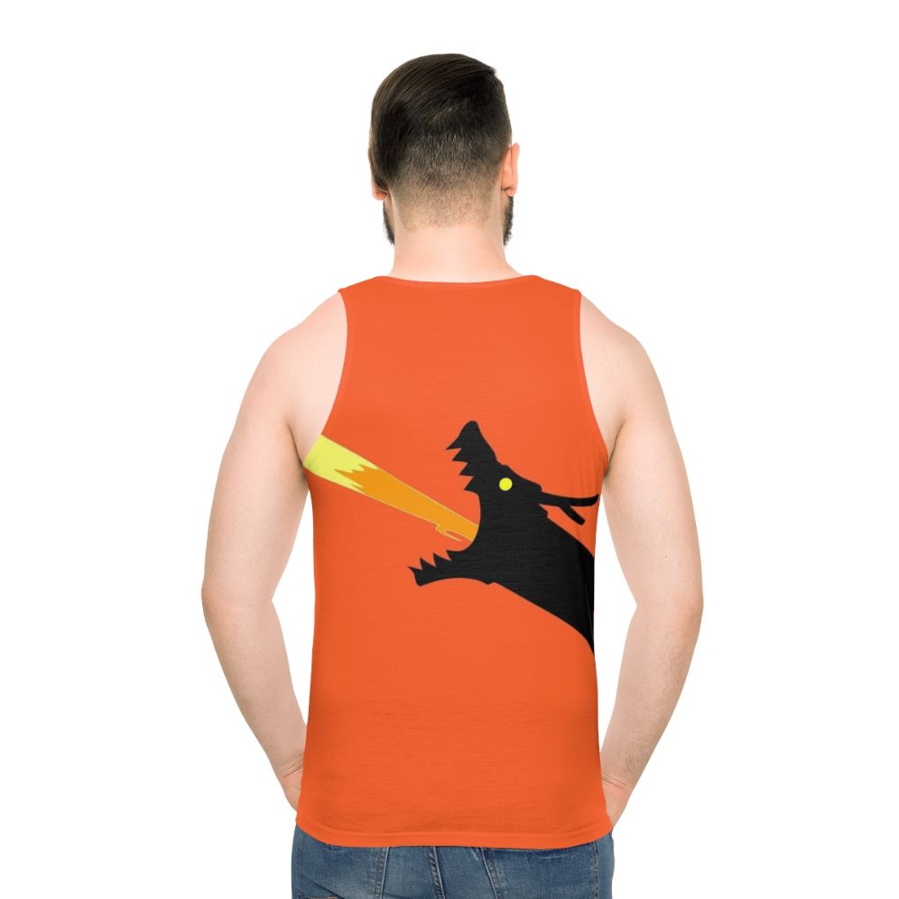 Tohru's Dragon Breath Unisex Tank Top - men back