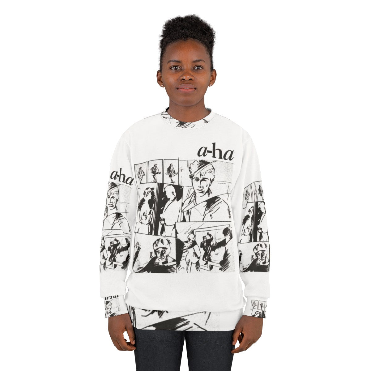 Take On Me 80s A-Ha Band Sweatshirt - women