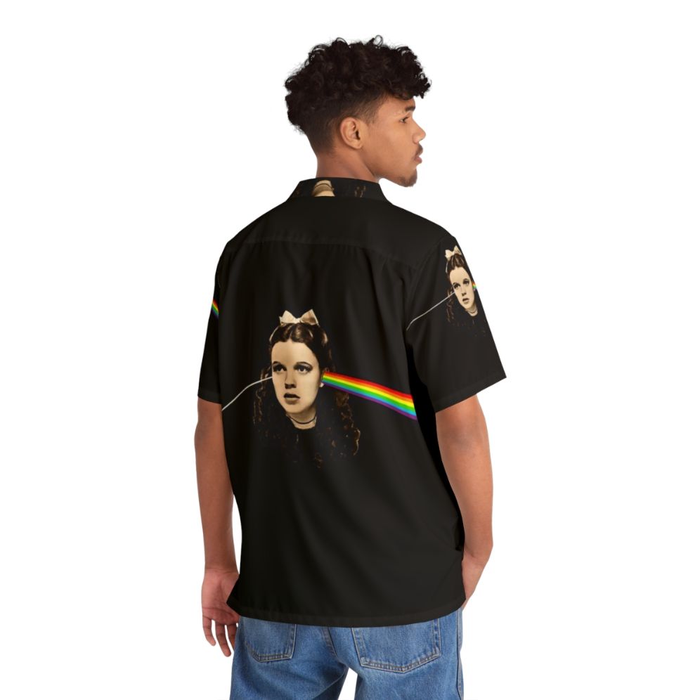 Dark Side of the Rainbow Hawaiian Shirt featuring Wizard of Oz and Pink Floyd imagery - People Back