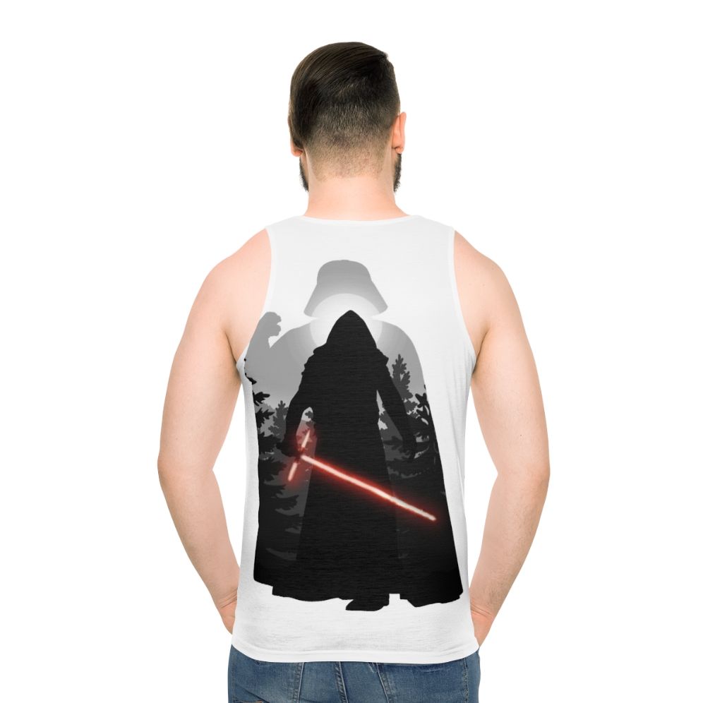 Star Wars Kylo Ren "The Sins of Our Fathers" Unisex Tank Top - men back