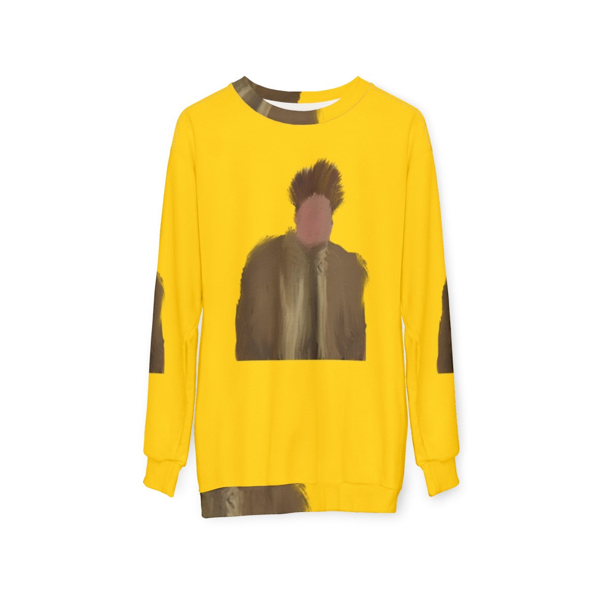 Chris Farley Interpretation Comedy Sweatshirt - hanging