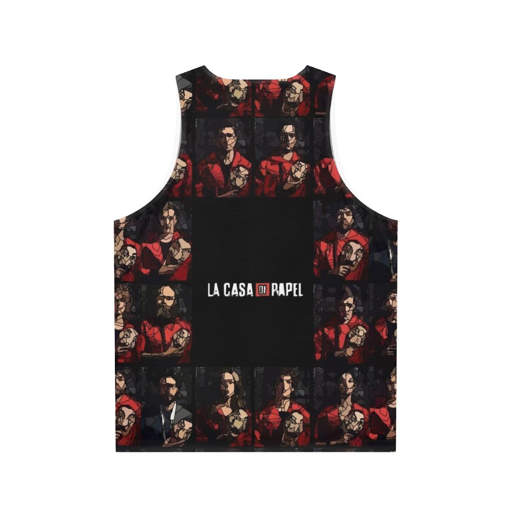 Money Heist Bella Ciao Unisex Tank Top - Back