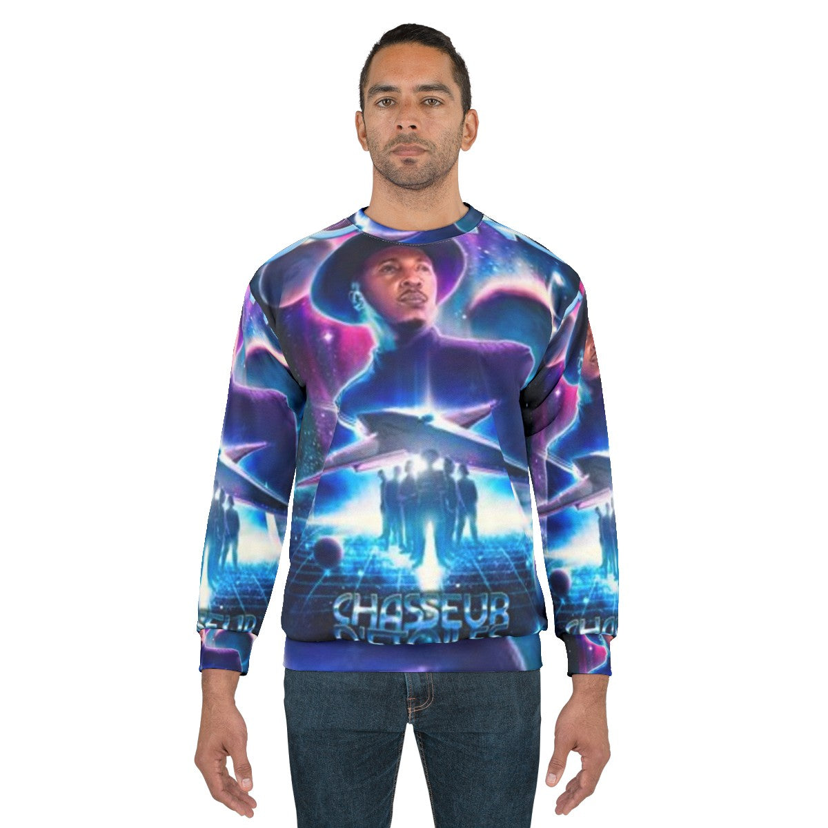 Soprano Star Hunter Sweatshirt featuring music album cover art - men