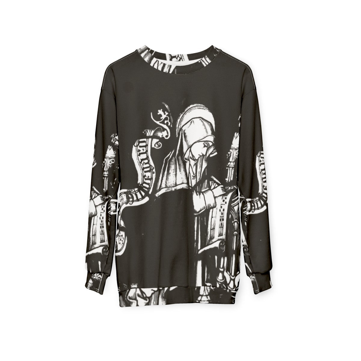 Hildegard Von Bingen medieval baroque music sweatshirt - hanging