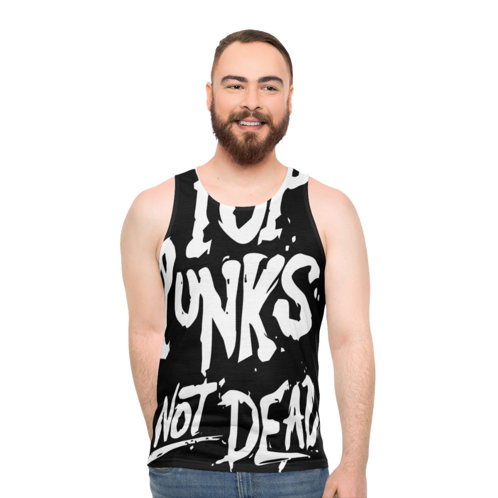 Unisex Pop Punk Rock Music Lover Tank Top - men