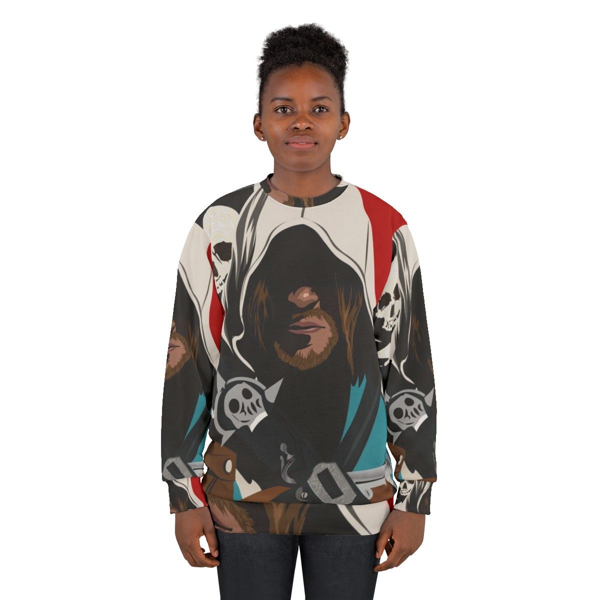 Assassins Creed Black Flag Edward Kenway Pirate Sweatshirt - women