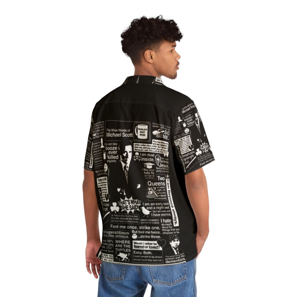 Michael Scott Hawaiian Shirt - People Back