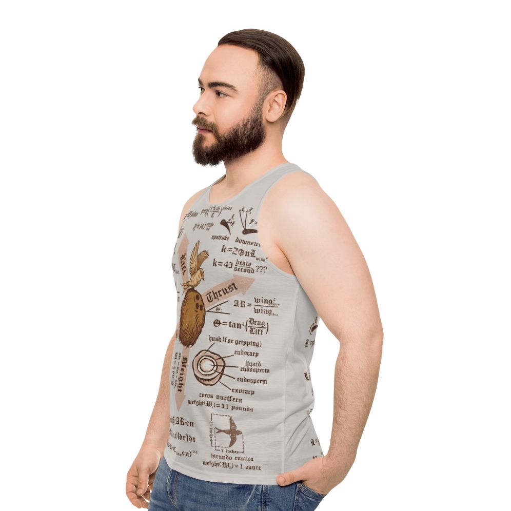 Monty Python "Weight Ratios" Unisex Tank Top - men side