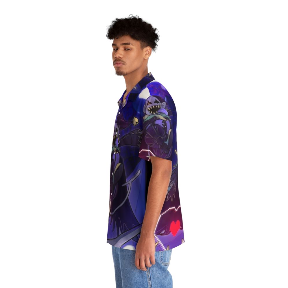 Deltarune Jevil Hawaiian Shirt with Jester Design - People Left