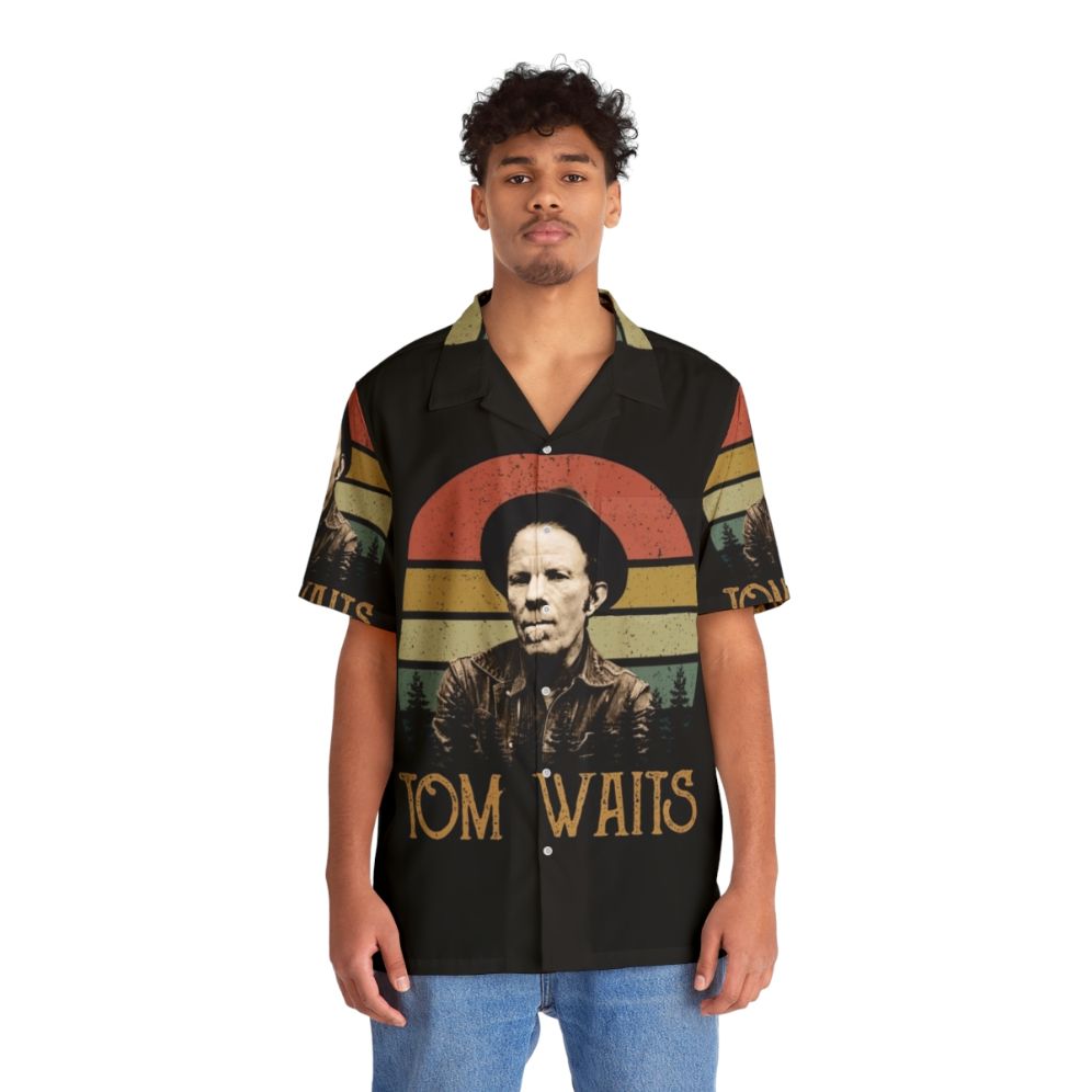 Tom Waits Music Icons Hawaiian Shirt - People Front