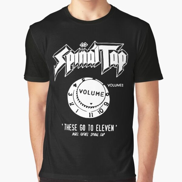 Spinal graphic t-shirt with band logo for music fans