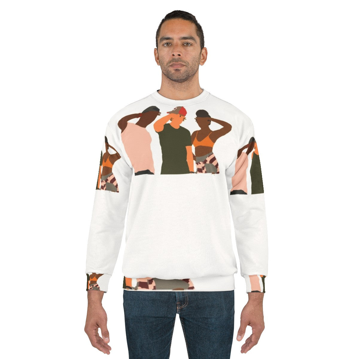 Trio Sweatshirt featuring Outer Banks characters - men