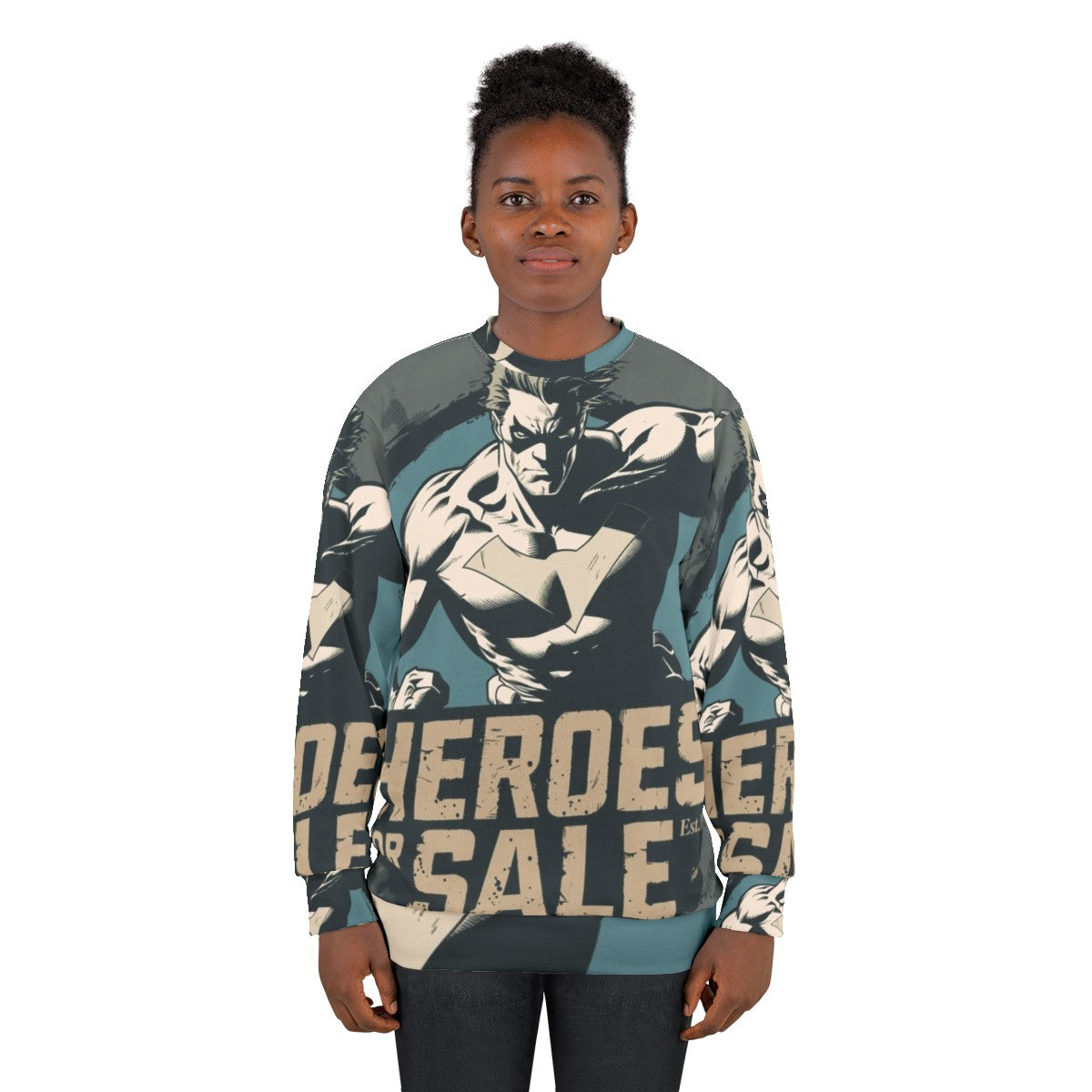 Heroes For Sale 1993 Superhero Sweatshirt - women