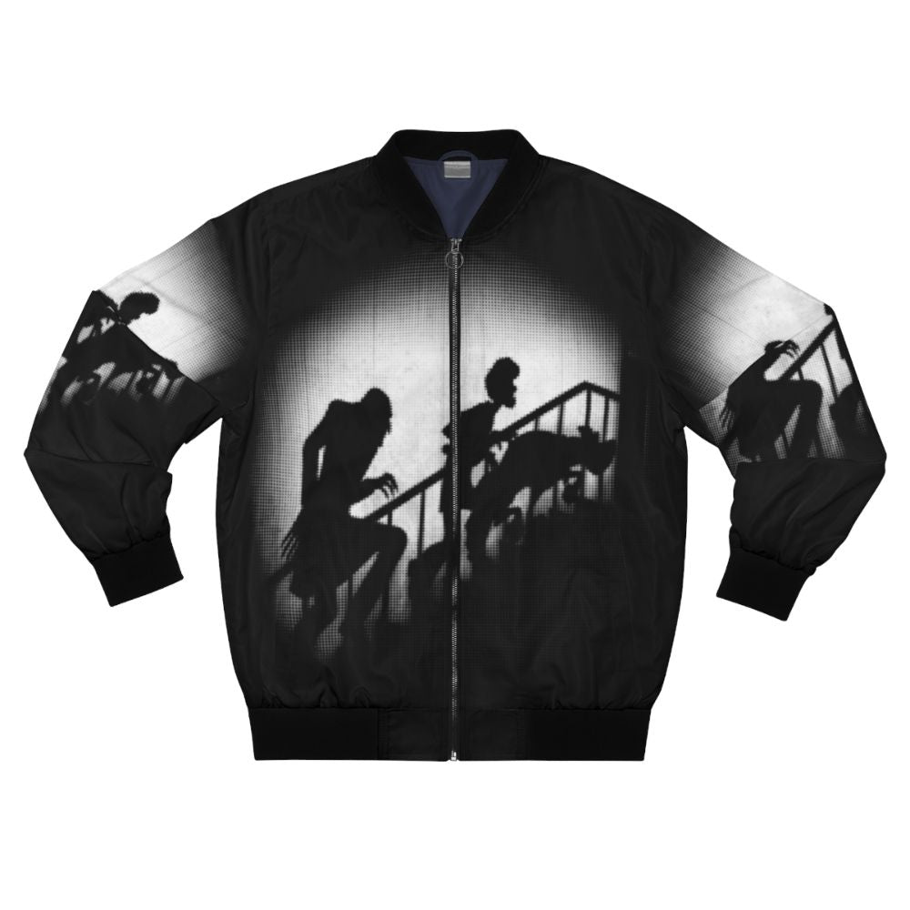 Nosferatu horror mystery bomber jacket for the ultimate horror fan