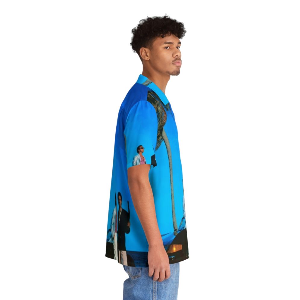 Blue Miami Vice Hawaiian Shirt - People Pight