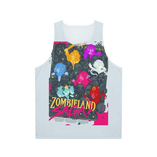 Zombieland Saga Unisex Anime Tank Top