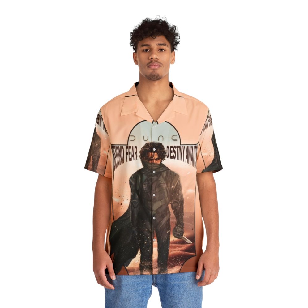 Dune 2020 Paul Atreides Hawaiian Shirt with Arrakis and quote - People Front