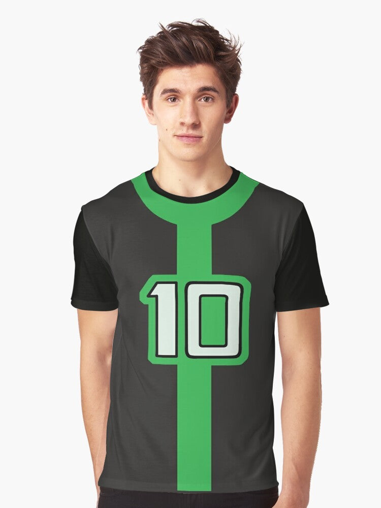 Ben 10 Omniverse graphic t-shirt featuring characters from the cartoon series - Men