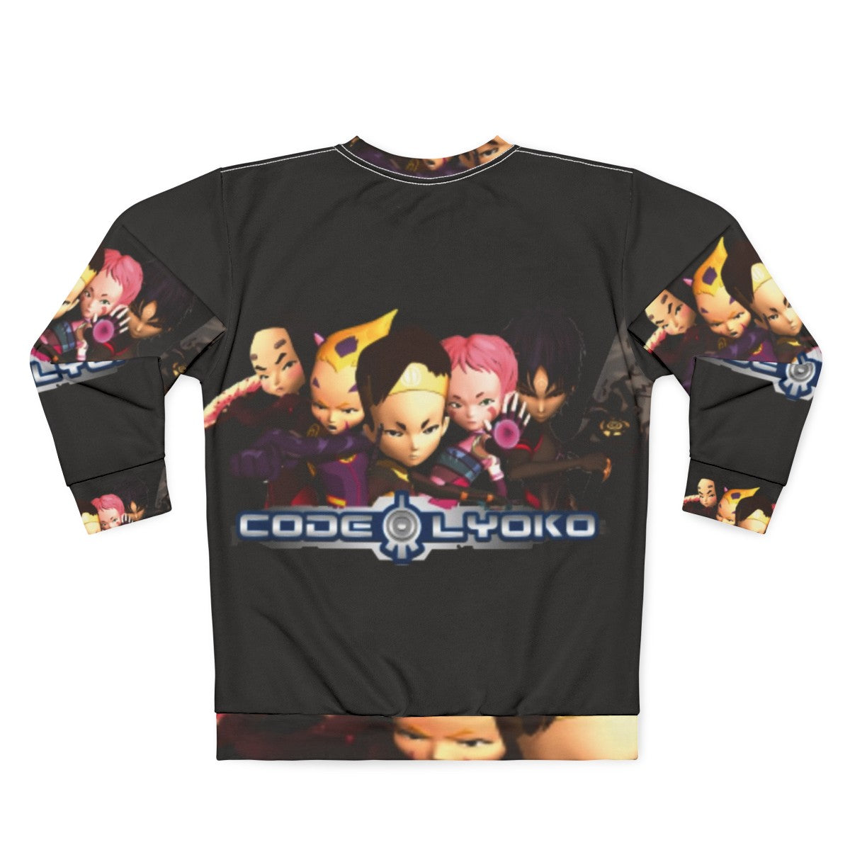 Code Lyoko Cartoon Network Sweatshirt - Back