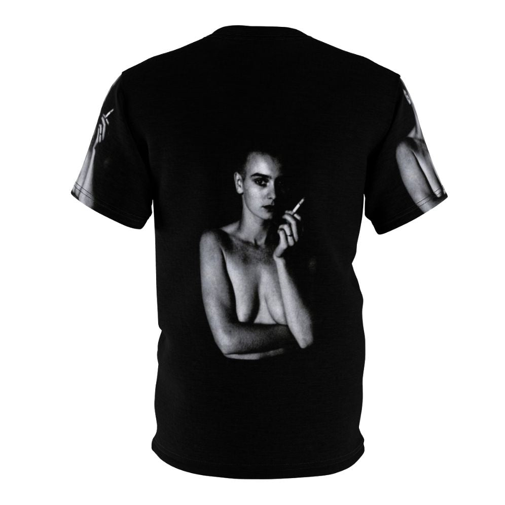 Sinead O'Connor inspired vintage 90s music t-shirt design - Back