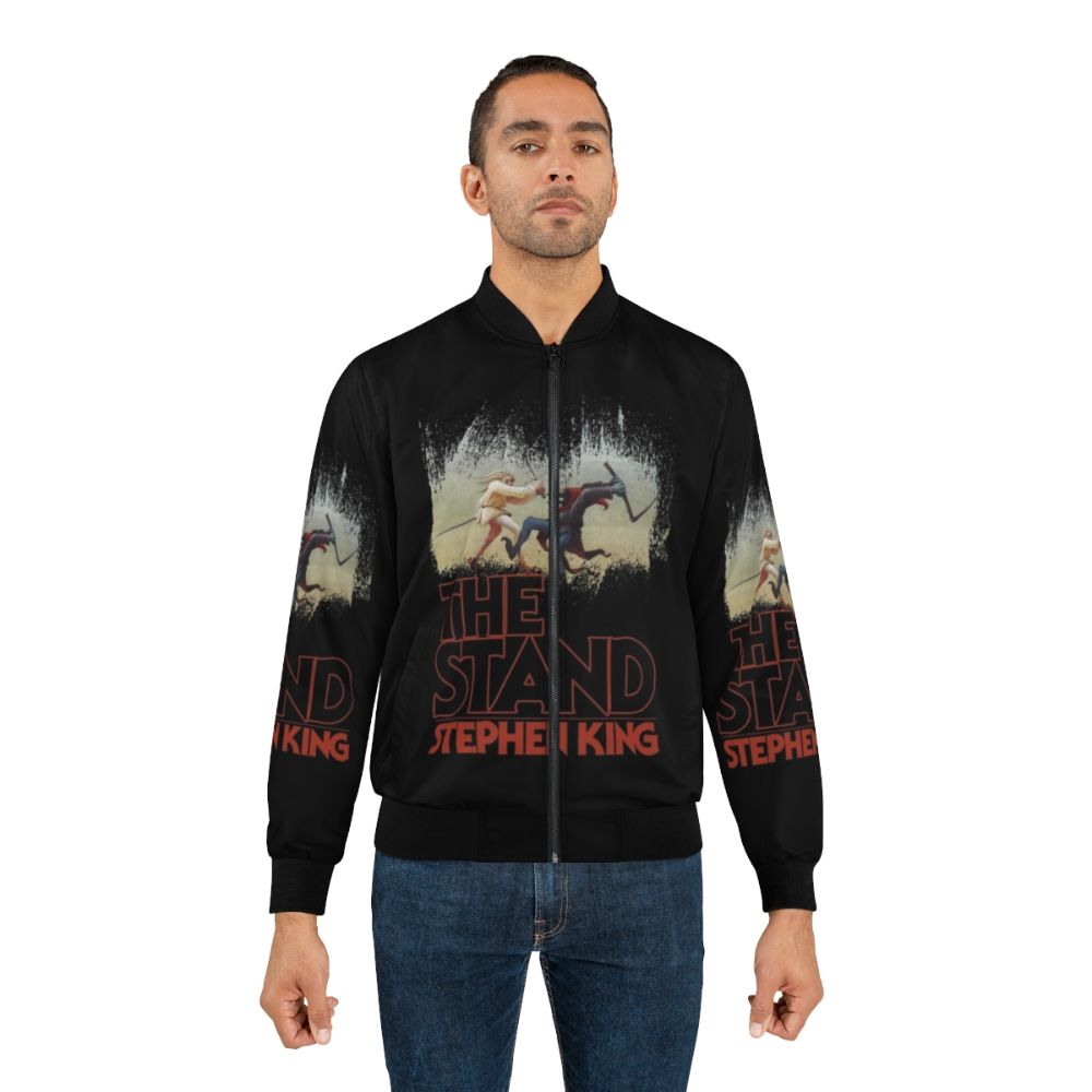 Stephen King The Stand Bomber Jacket Featuring Iconic Imagery and Designs - Lifestyle