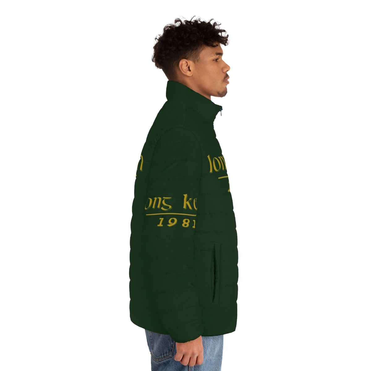 Puffer jacket commemorating the 1981 Long Kesh hunger strikes in Ireland - men side right