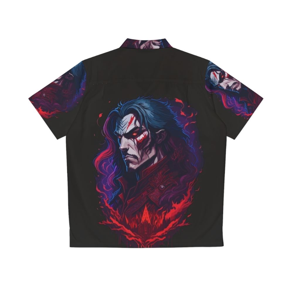 Castlevania Dracula Vampire Lord Hawaiian Shirt - Back