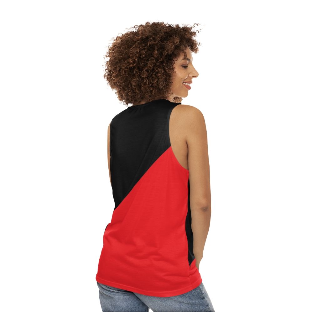 Anarchist & Communist Unisex Tank Top - women back