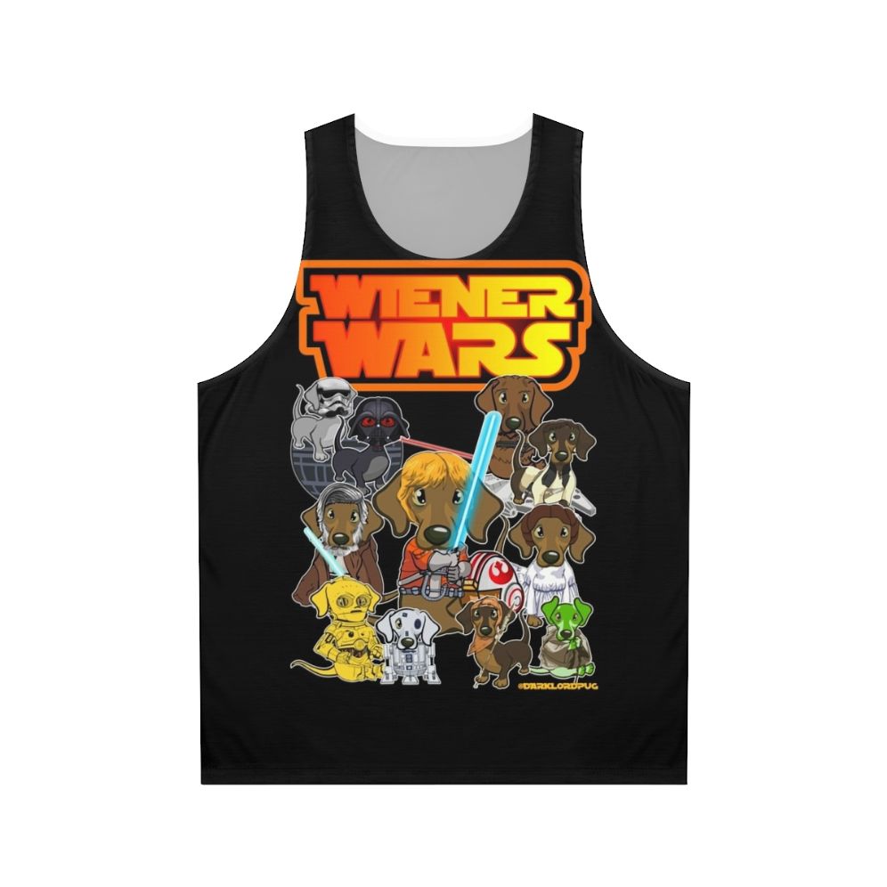 Dachshund "Wiener Dog Wars" Unisex Tank Top