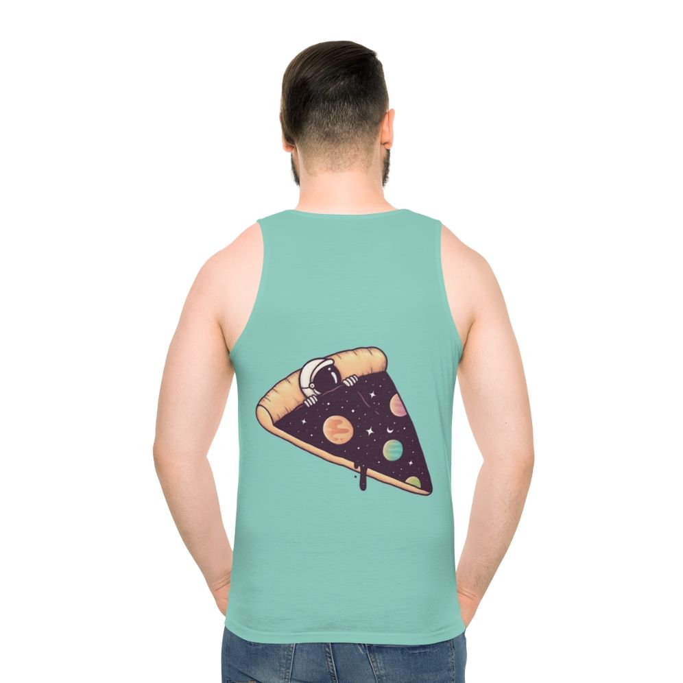 Galactic Deliciousness Unisex Space Tank Top - men back