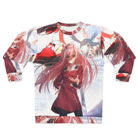 Darling in the Franxx Zero Two Anime Mecha Sweatshirt