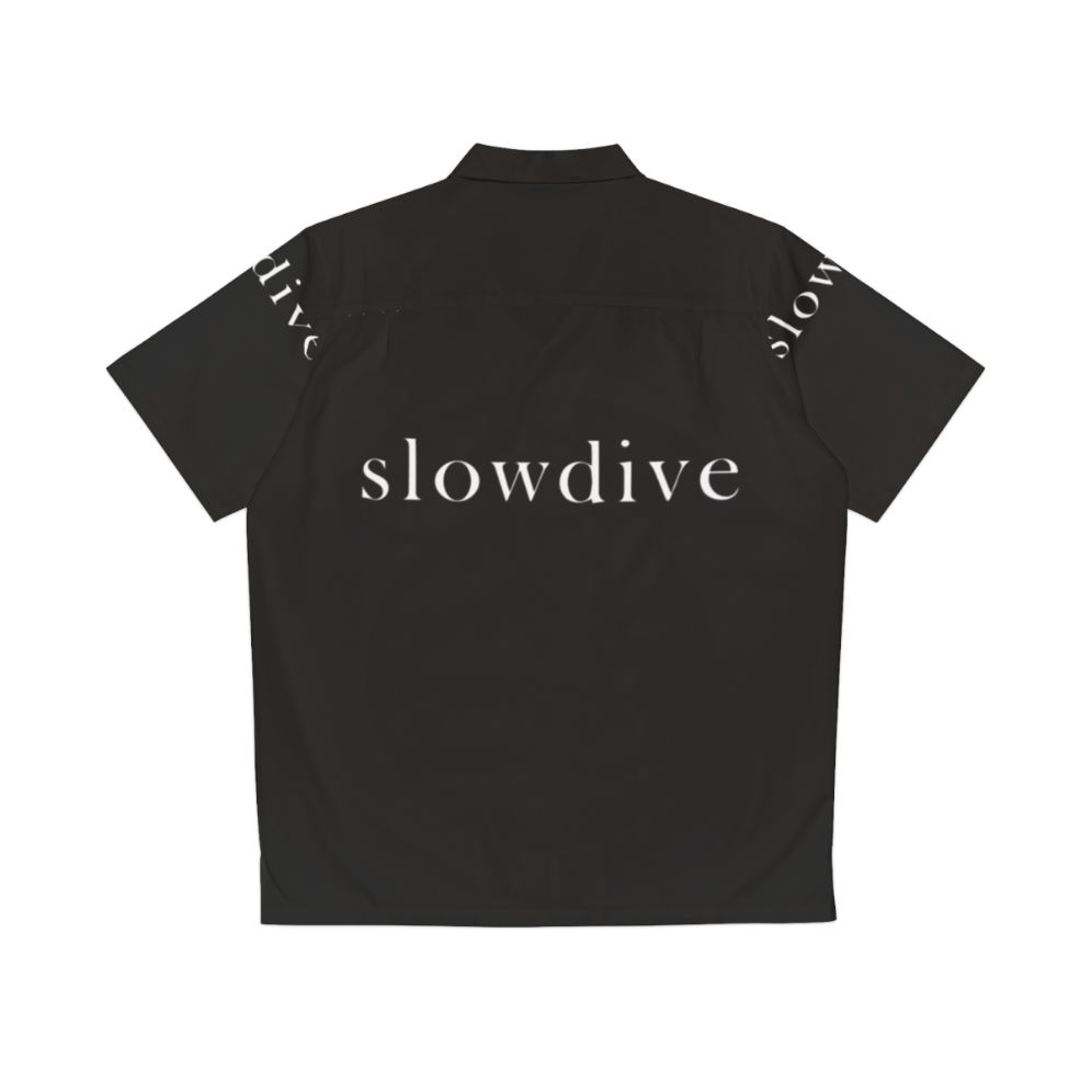 Slowdive Band Logo Hawaiian Shirt - Back