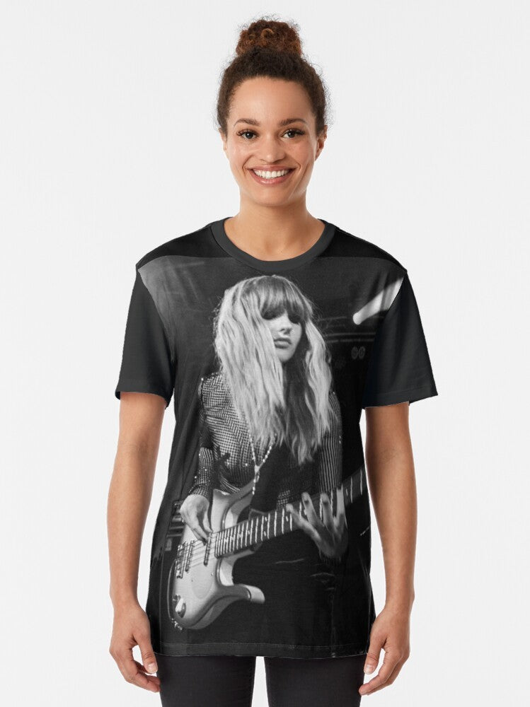 Måneskin Victoria De Angelis Concert Graphic T-Shirt - Women