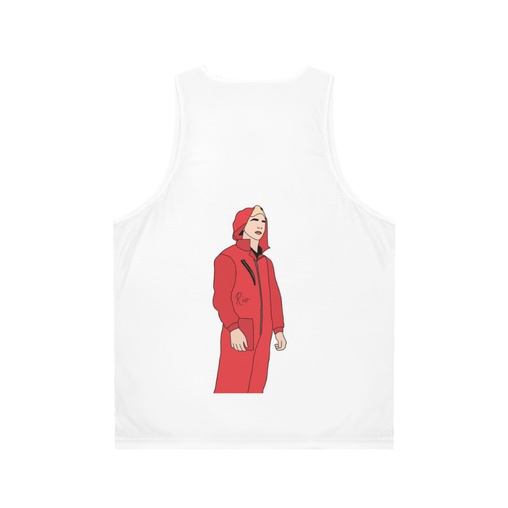 Money Heist Rio Unisex Tank Top - Back